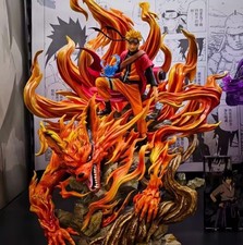 Naruto Shippuden Uzumaki Naruto & Kurama 43cm PVC Statue – Large Collectible