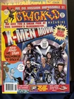 Vtg 2000 Cracked Magazine #346 Aug X-Men Movie Cover Parody Funny Stan Lee Y2K