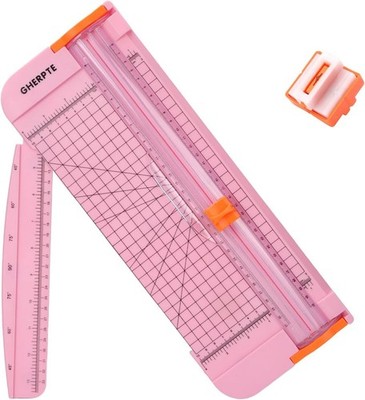 A4 Paper Cutter 12 Inch Titanium Paper Trimmer Scrapbooking Tool with 2pcs