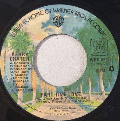 Kerry Chater - Part Time Love / No Love On The Black Keys, 7'', (Vinyl)