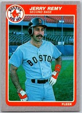 ⚾ 1985 Fleer #167 Jerry Remy Boston Red Sox