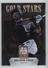 2015 Panini Elite Gold Stars Nelson Cruz #9 0w8