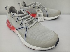 Adidas Men's Solarthon Spikeless Golf Shoes GW3445 Gray Red Blue Sz 11