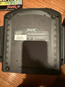 Atari Jaguar CD Console + Jaguar Console & Controller + 2 Games Tested Working!!