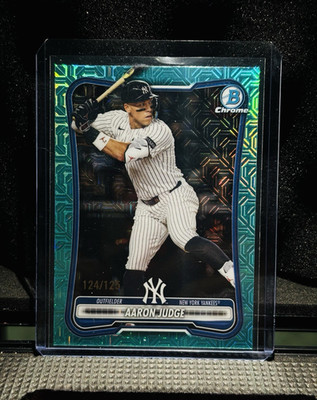 Topps 2024 Bowman Chrome Aaron Judge New York Yankees #1 Parallel 124/125