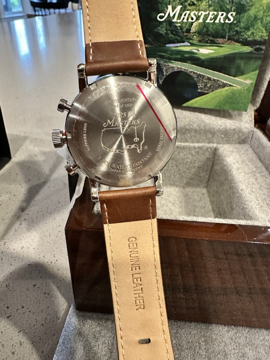 2025 Masters Tournament Limited Edition Watch - #1664/1800 - NEW