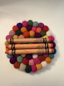 Crayola Red Orange Crayons