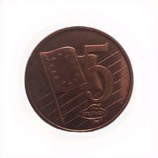 Wielka Brytania 5 euro centów próbka essai prueba