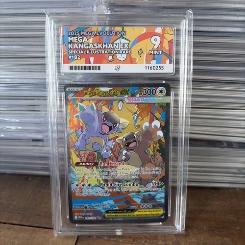 Mega Kangaskhan ex 182/132 Pokemon CARD Special Illustration Rare - ACE 9 MINT