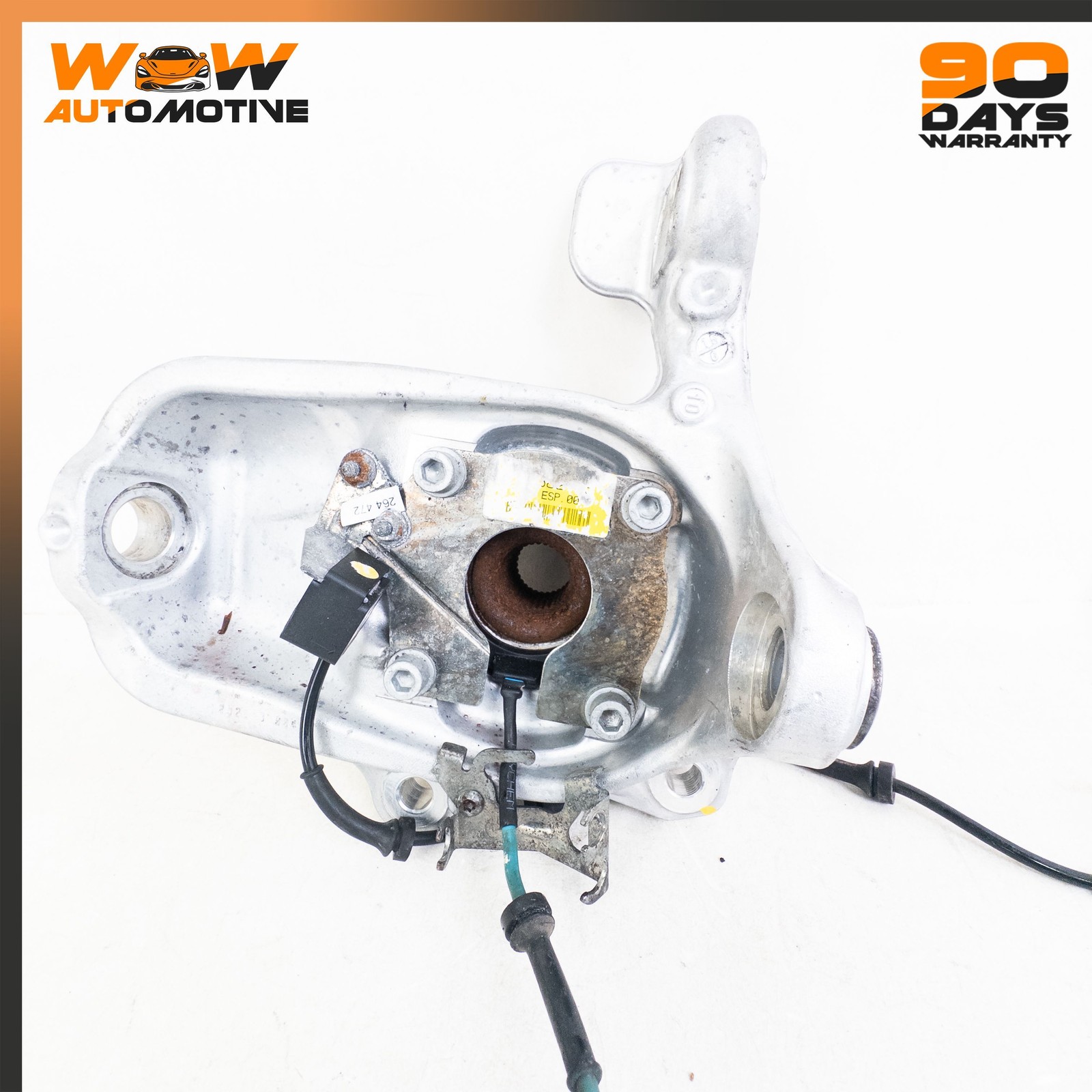 08-19 MASERATI GRANTURISMO FRONT RIGHT SUSPENSION SPINDLE KNUCKLE HUB OEM  