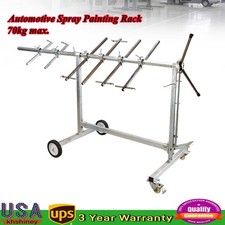 Automotive Spray Painting Rack Stand Auto Body Shop Paint Booth Hood Parts Top