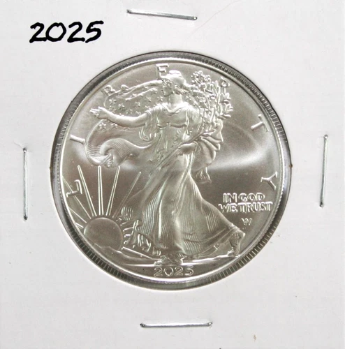 2025 American Silver Eagle 1 oz BU #SC
