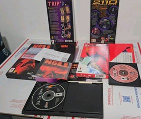 5 3DO Games  Including Trip'D, Slopestyle, Hell, Blade Force, Read Listing!