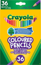 CRAYOLA Colored Pencils (36ct), Kids Pencil Set, Back to School Essentials, Must