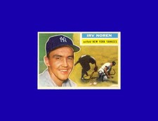 Irv Noren 1956 Topps #253 - New York Yankees - NM-MT+