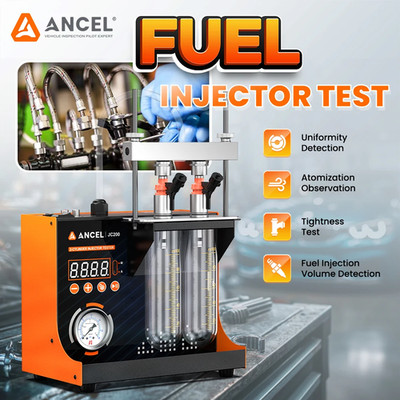 Auto Fuel Injector Tester Fuel Injection System Cleaner Machine Motorcycle Car