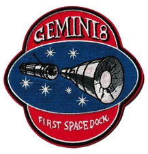 Kellogg's cereal premium NASA Gemini 8 embroidered space patch