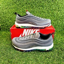 Nike Air Max 97 SE Trainers - 10 UK -  Evolution Of Icons Grey Multi Suede BNIB