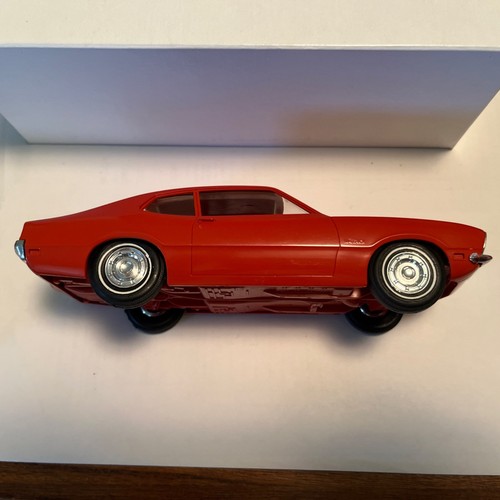 1970 Ford Maverick Plastic Promo Model By Johan 1/25 Scale Burnt Orange - Picture 5 of 11