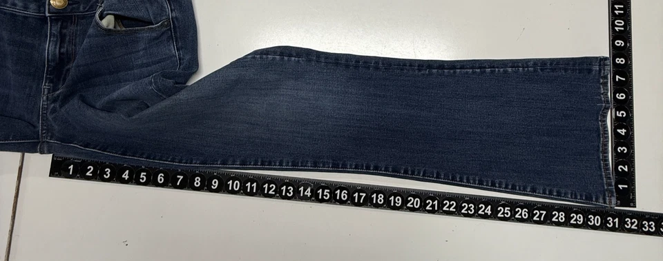 Женские джинсы American Eagle 10 синие узкие сапоги 360 эластичные размеры 29X31 - Изображение 4 из 4