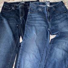 Cat And Jack Super Skinny Girls Jeans Size 16 lot of 2 