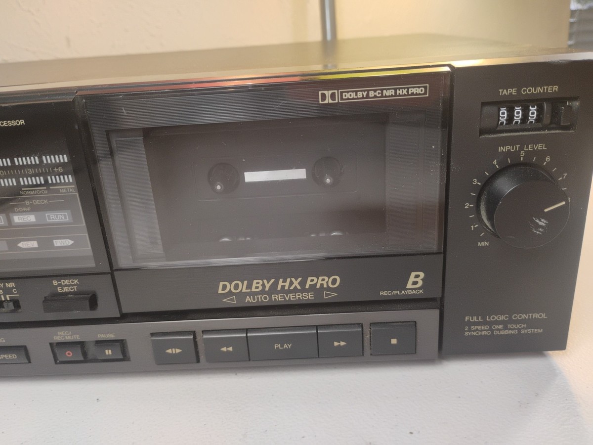 JVC LECTEUR CASSETTE Stéréo HI-Fi Stacking System DR-E53L avec
