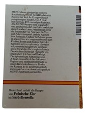 MENU Kochlexikon Band 8 Kochbuch Kochtechniken Grundlagen Pol-Sar HC Deutsch