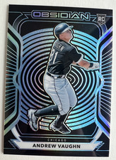 2021 Panini Chronicles - Obsidian Andrew Vaughn #7 (RC), White Sox