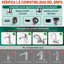 1440in Swiveling Faucet Extender Brass Metal Robotic Arm Aerator With Flexible