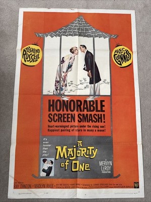 A Majority Of One (1962) Original US One Sheet Movie Poster
