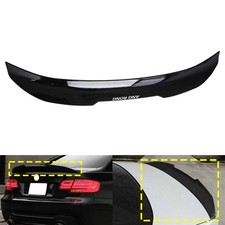 Für BMW 3er Coupe E92 2-türiger 2006-13 Schwarz Heckspoiler Flügel Spoilerlippe