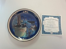 TITANIC: QUEEN OF THE OCEAN  'All Hands On Deck' Plate BRADFORD EXCHANGE