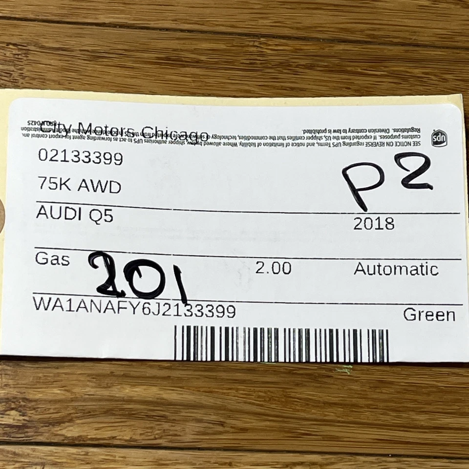 2018-2020 Audi Q5 2.0L Engine Vacuum Pump 75K Miles 06K145100BB OEM - Image 2 of 4