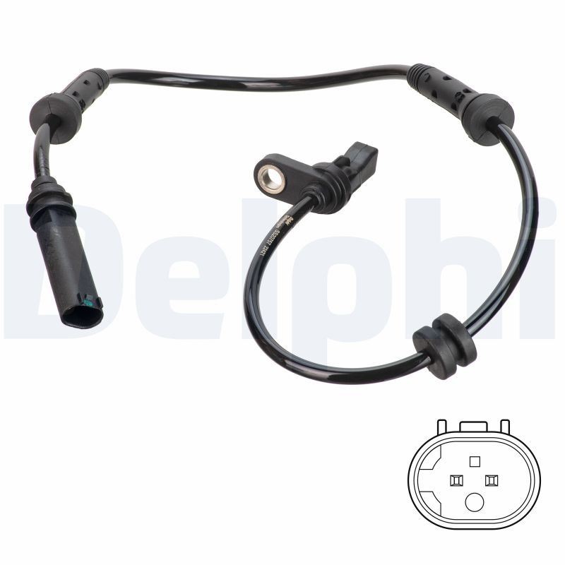 Delphi Raddrehzahlsensor Vorne Bmw 1Er 2Er 3Er 4Er - Bild 3