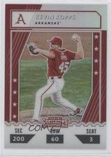 2021 Panini Elite Extra Edition College Tickets Optic Holo Kevin Kopps 0t3l