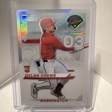 2025 Panini Prospect Edition - Dylan Crews #9 Silver Prizm Holo (RC)