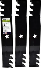 MaxPower 561738XB 3 Blade Commercial Mulching Set for 54" Cut Craftsman Poulan