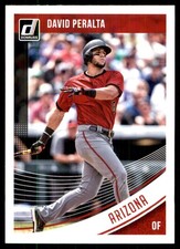 David Peralta 2018 Donruss #52 Diamondbacks MLB READ FREE SHIPPING AutographDen