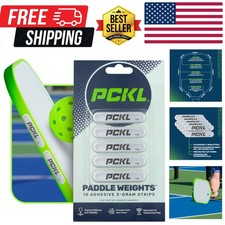 Pickleball Paddle Lead Tape Strip Weights  10 Pre Cut 3G Strips for Improved Po