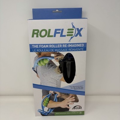 Rolflex Deep Tissue Muscle Recovery Tool Arm Leg Feet Roller Massage