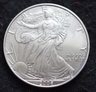 1-ounce 2005 Walking Liberty American Silver Eagle