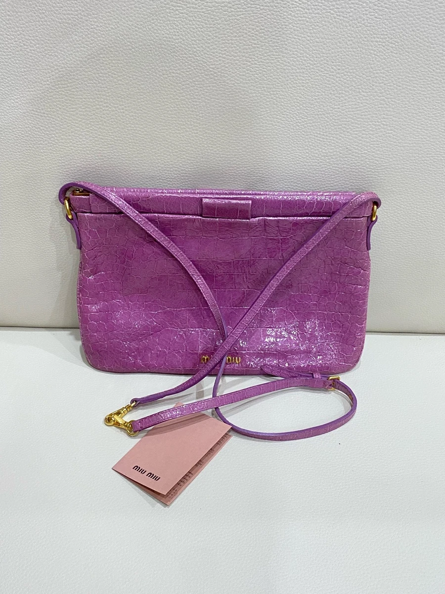 Miu Miu Purple Bags & Handbags for Women for sale | eBay