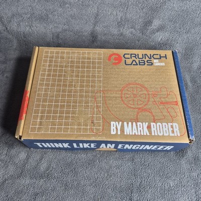 Crunch Labs By Mark Rober, S.T.E.M. Build Box Disc Launcher New in open box