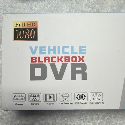 Vehicle Blackbox DVR Full HD1080 Rearview Mirror Recorder Dash Camera NEW