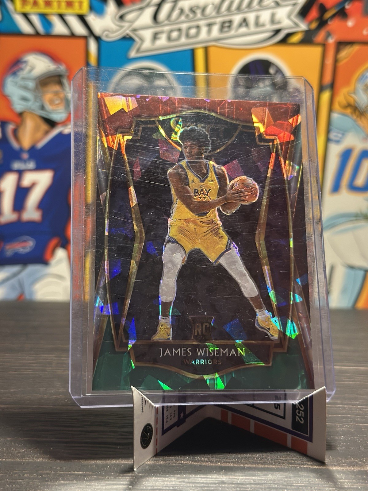 2020-21 Panini Select - Premier Level James Wiseman #184 Tri-Color Prizm (RC)