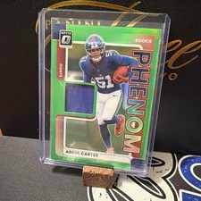 2025 Donruss Optic- Abdul Carter Phenom Lime Green Prizm /149 (RC) (MEM) (SP)