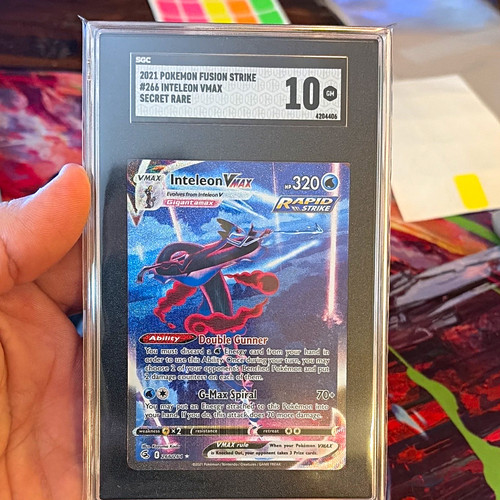 Inteleon VMAX graded SGC 10 for sale on eBay