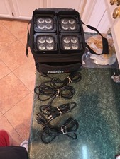 Chauvet Freedom Par Quad-4 Wireless RGB LED DJ Light W/ Battery Power set of 4 
