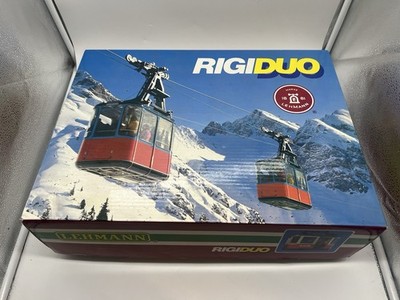 Lehmann Rigi Duo 90000 Vintage Cable Car Set Station Rare Seilbahn Spielzeug LGB