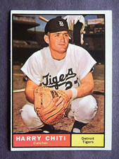 Harry Chiti #269 Topps 1961 Baseball Card (Detroit Tigers)*